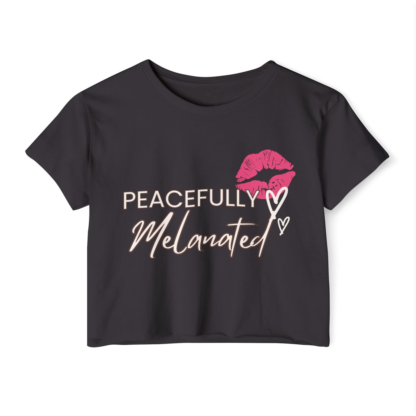 Women's Peacefully Melanated Crop Top