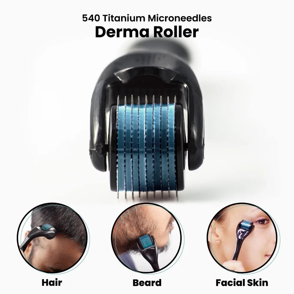 540 Facial Body Hair Growth Massage Roller